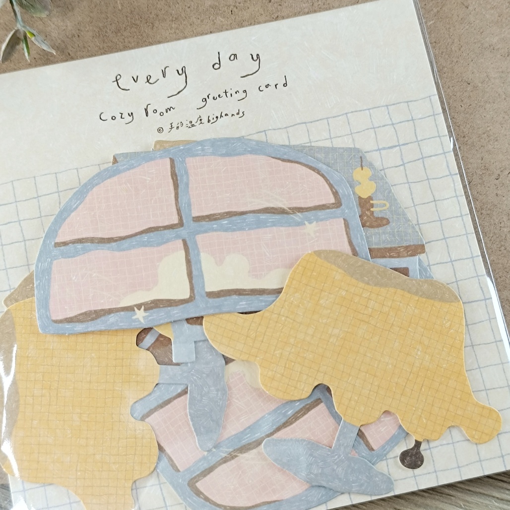 手的溫度Bighands．Every Day 便簽造型小卡 共兩款