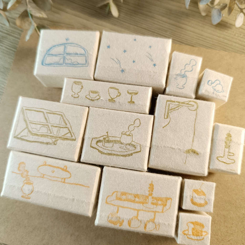 手的溫度bighands．Every Day 櫸木印章 共13款