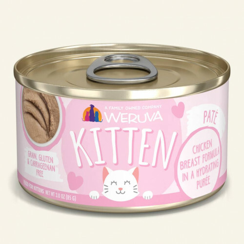 Weruva Kitten 幼貓系列 – 雞胸肉泥主食罐 (粉紅) Chicken in Puree 85g