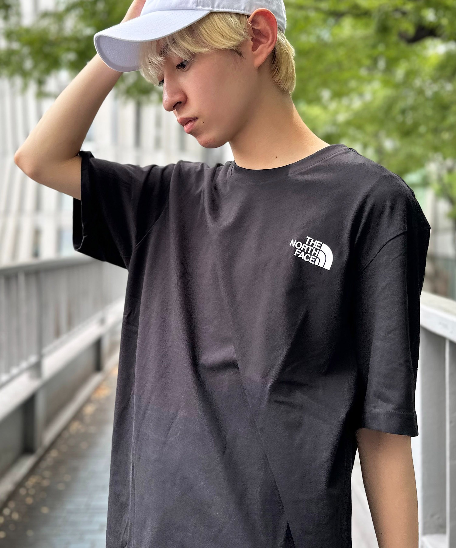 【現貨】THE NORTH FACE NSE BOX LOGO 黑 棉 短袖 短T NT7UN56A