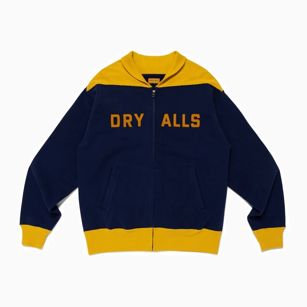 HUMAN MADE 2025 ZIP-UP SWEATSHIRT - NAVY PRE ORDER ITEM (預訂中)