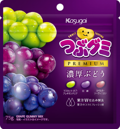 日本 Kasugai 春日井 雷根糖 軟糖 糖果 75g 葡萄 / 蘋果 / 水梨 / 蜜桃 / 綜合水果60g / 汽水60g