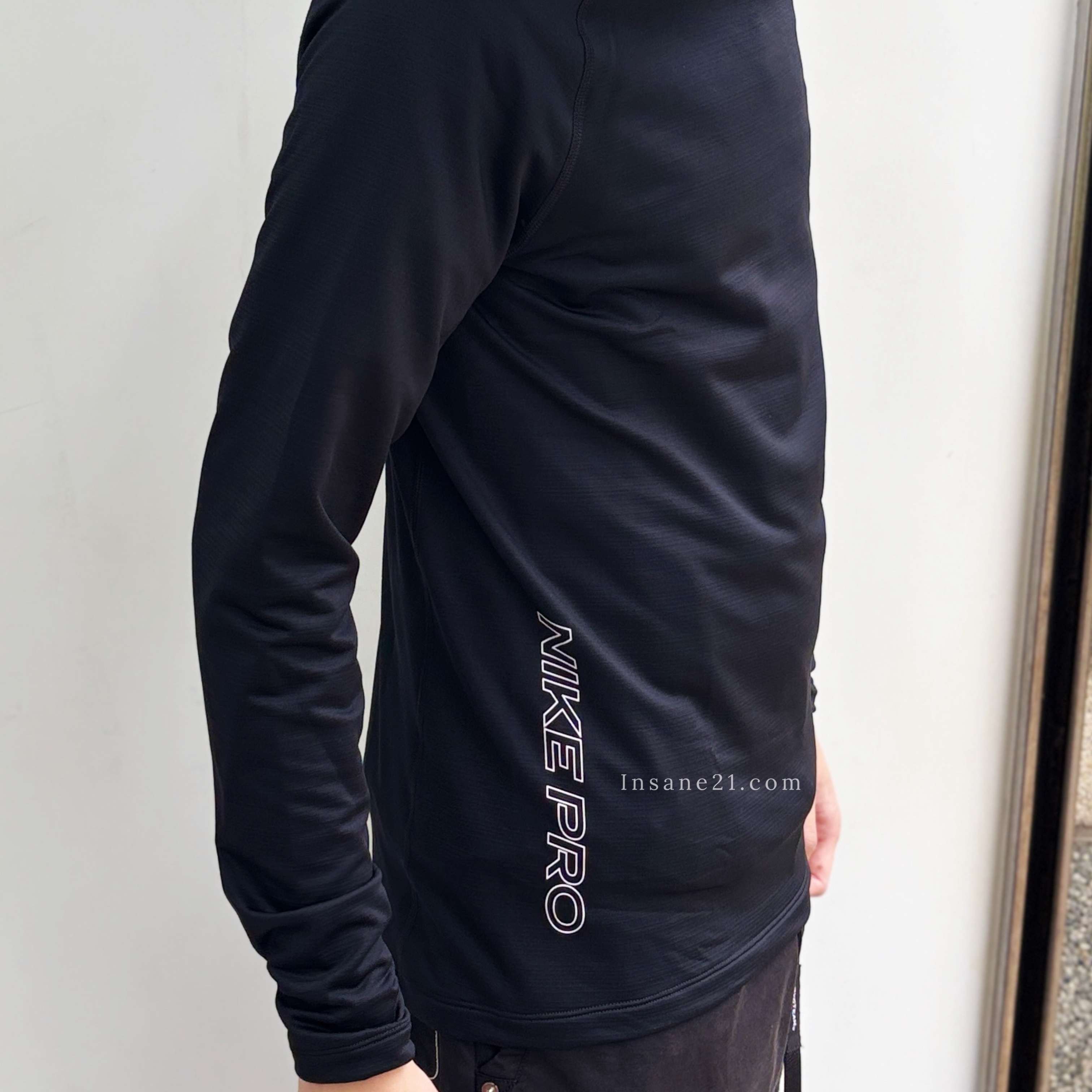 NIKE PRO SLIM FIT SHIRTS  長袖上衣 運動衣 吸濕排汗 黑/白 DQ6608-100/010