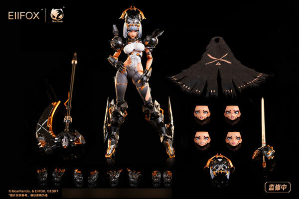 Jan BearPanda Eiifox & BearPanda Fu Chou Zhi Mian 1/12 Pre-painted Complete Model Action Figure Provisional Pre-order