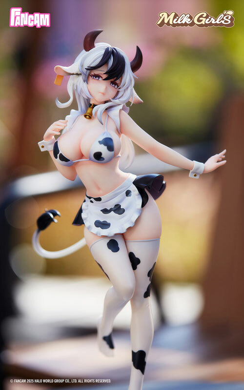 Oct FANCAM Milk Girls Black and White Ver. . 1/6 Complete Figure Provisional Pre-order
