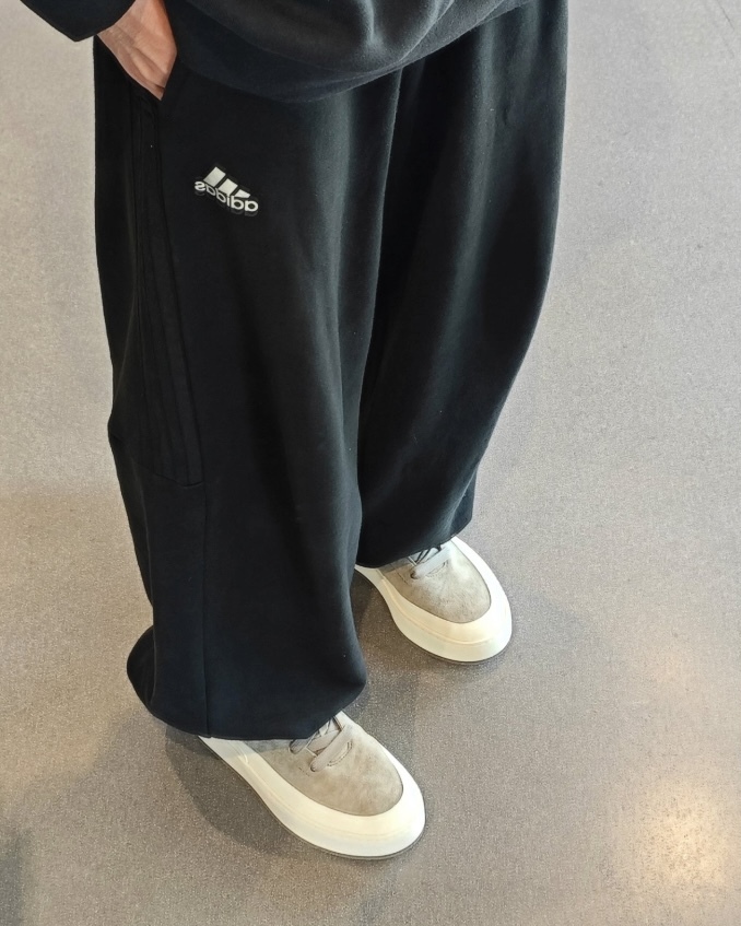 Adidas LABCOURT 小FOG 灰棕綠 板鞋 男女 麂皮  JS0556