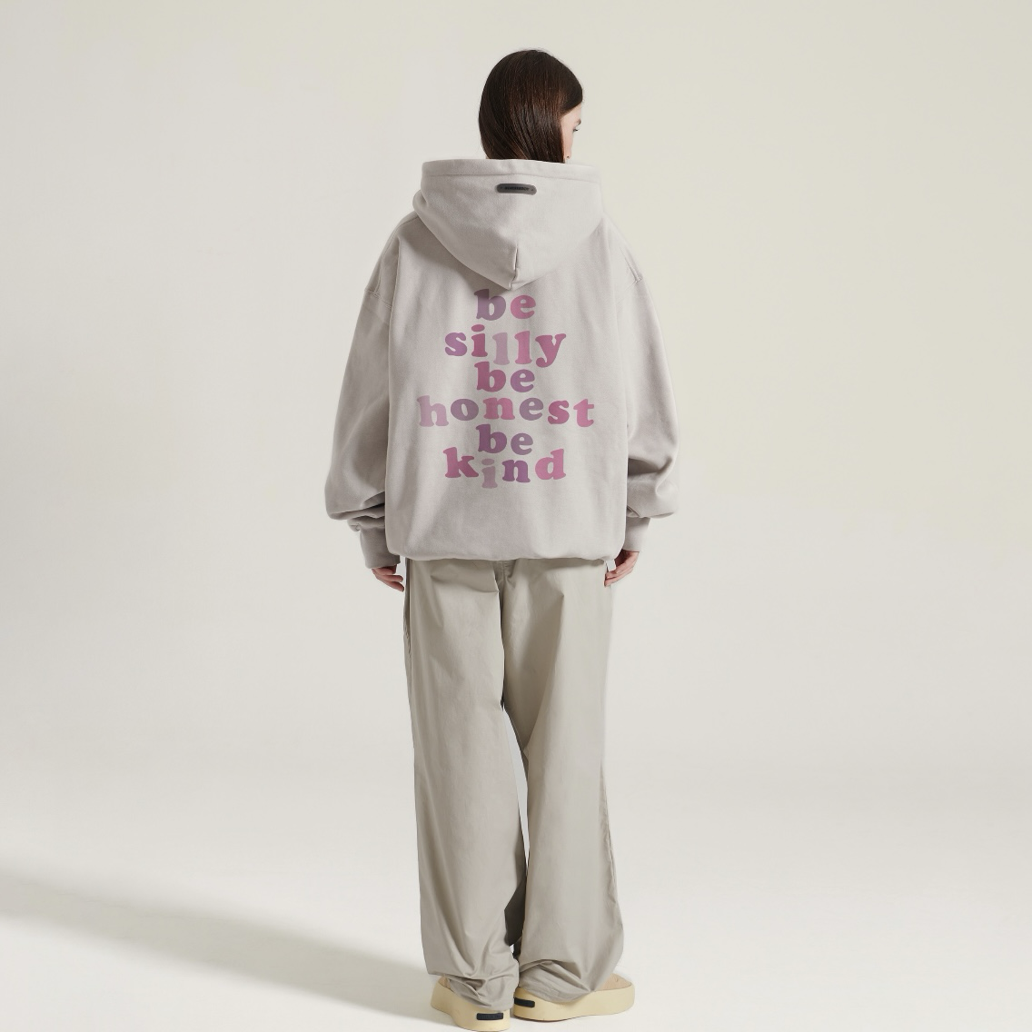 陳冠希 Clot INNERSECT 三生萬物 FOG ESSENTIAL 印花 背後標語 LOGO 彩色字體 連帽上衣 帽TEE 帽踢 INN24FWTHD374*