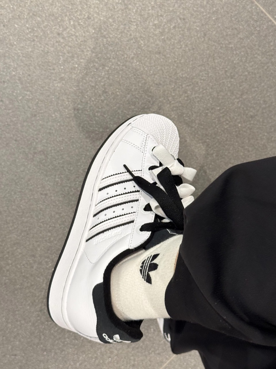 ADIDAS SUPERSTAR 2.0 貝殼頭 愛迪達 三葉草 白黑 外縫線 黑標 復古 男女鞋 JH5469 / 預購