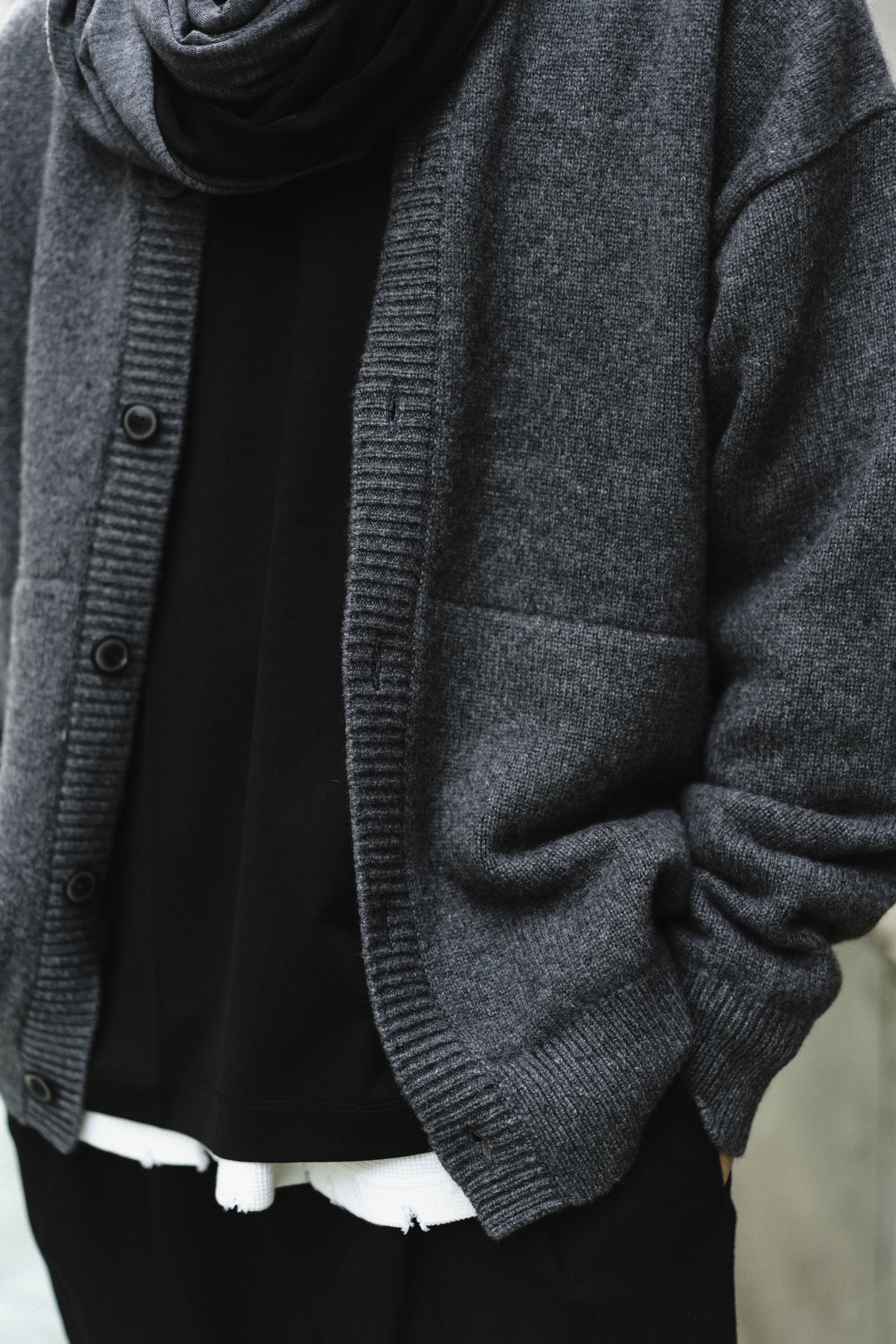 YOKO SAKAMOTO - KNIT COACH JACKET / 2COLORS