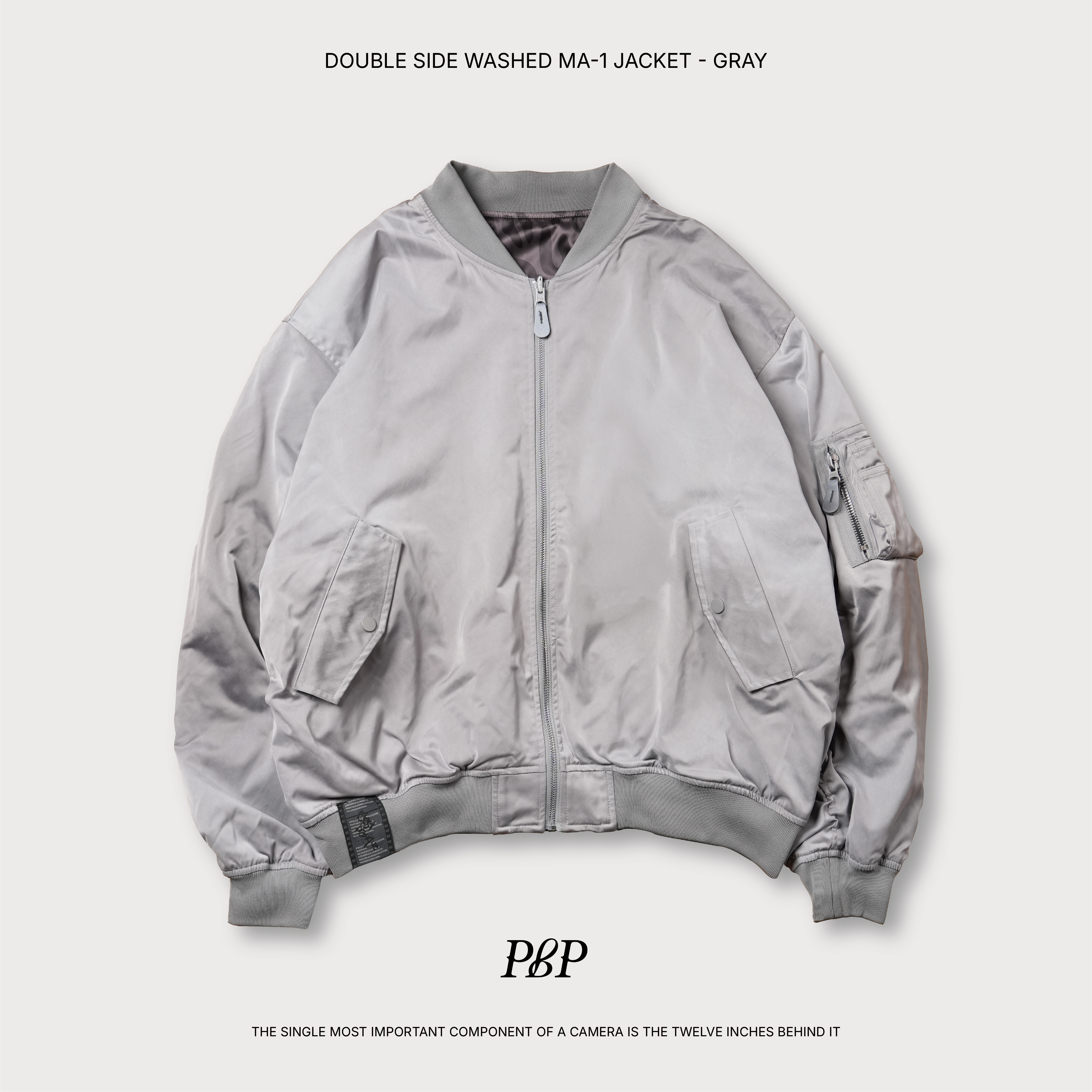 P.B.P Double Side Washed MA-1
