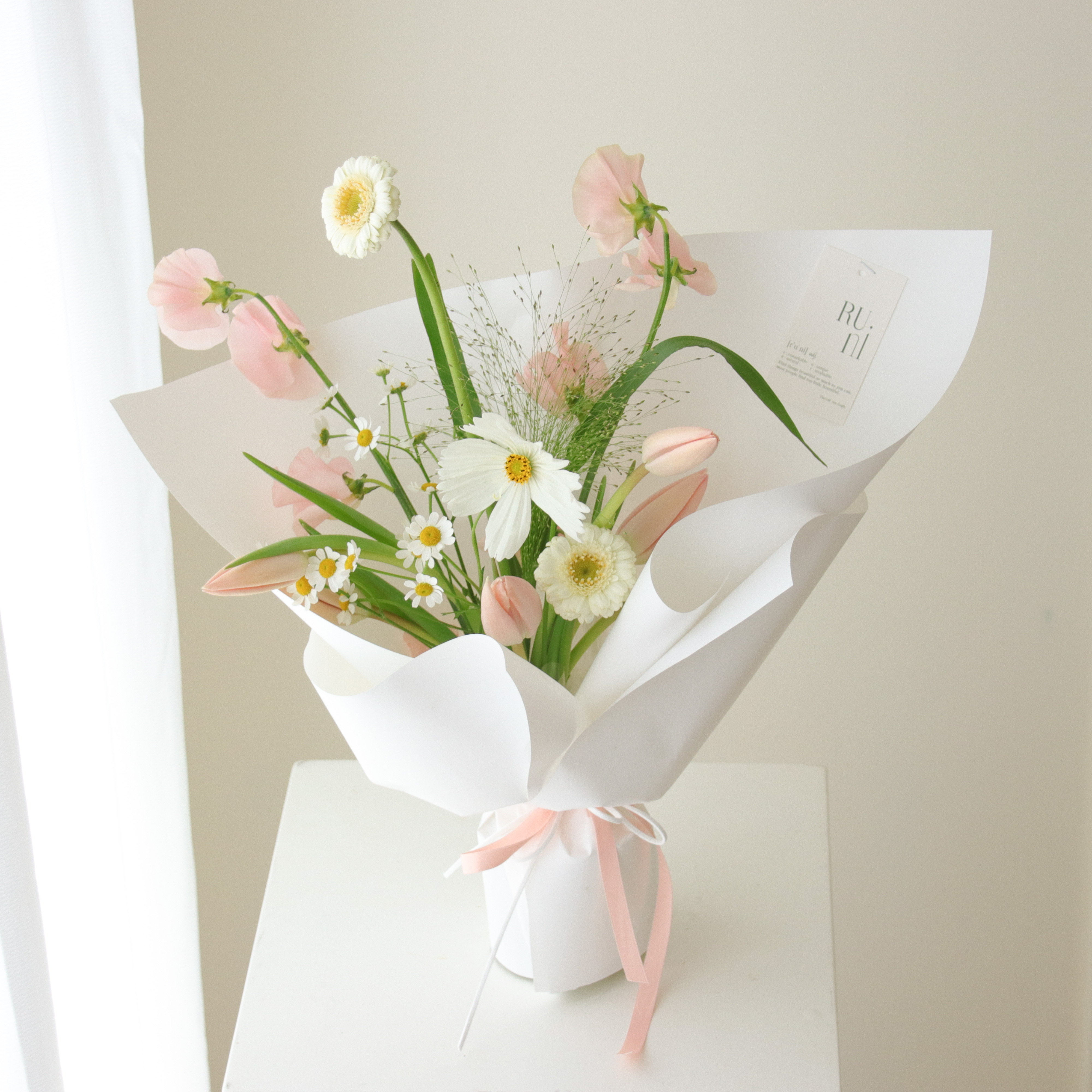 花園秘語-鬱金香小花園花束