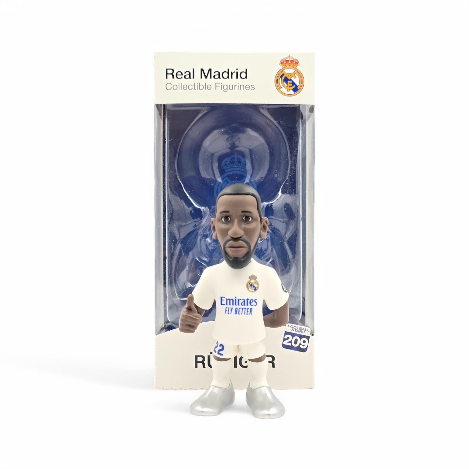 皇家馬德里MINIX 12cm魯迪加RUDIGER公仔