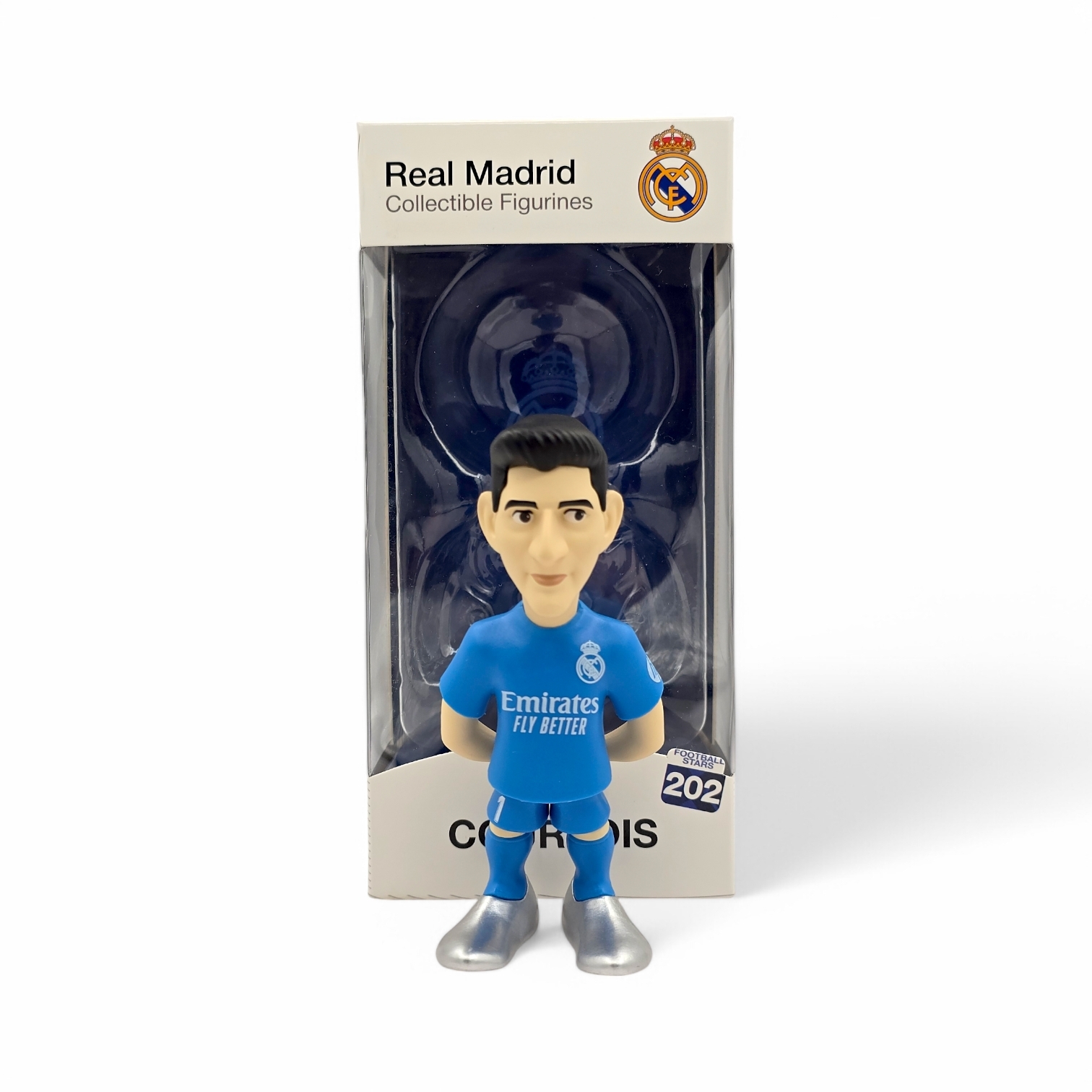 皇家馬德里MINIX 12cm高圖爾斯COURTOIS公仔