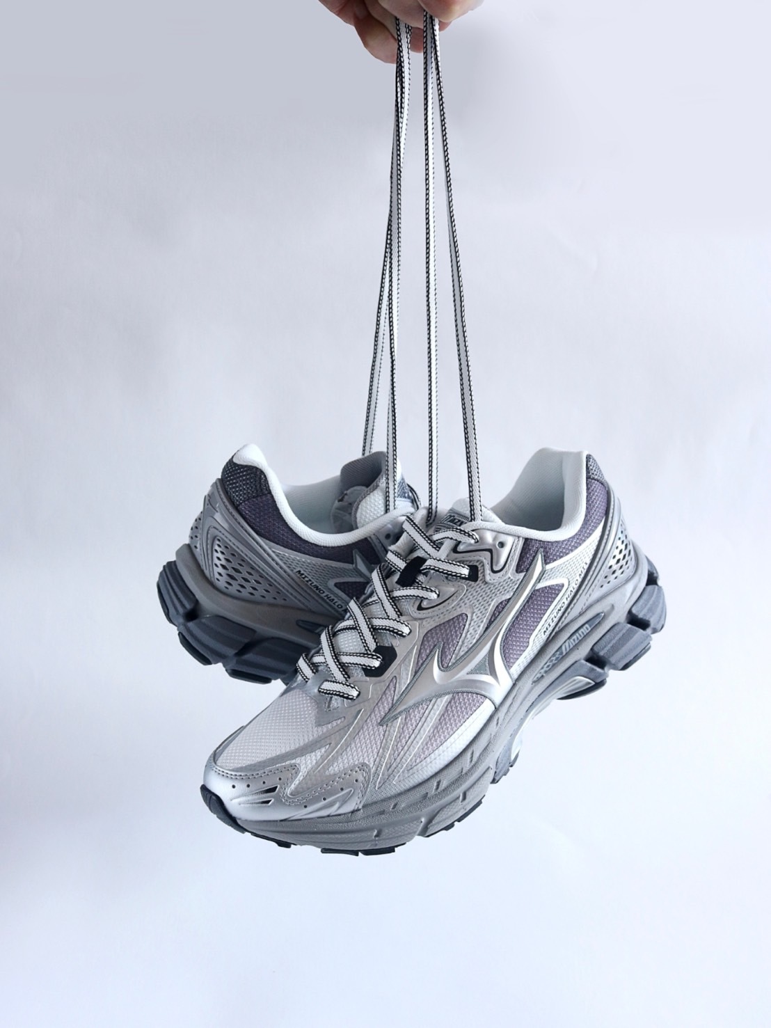 MIZUNO HALO MIX 灰白銀 D1GH240817