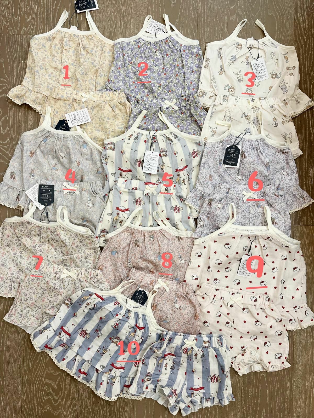 日單 Cottoli吊帶套裝