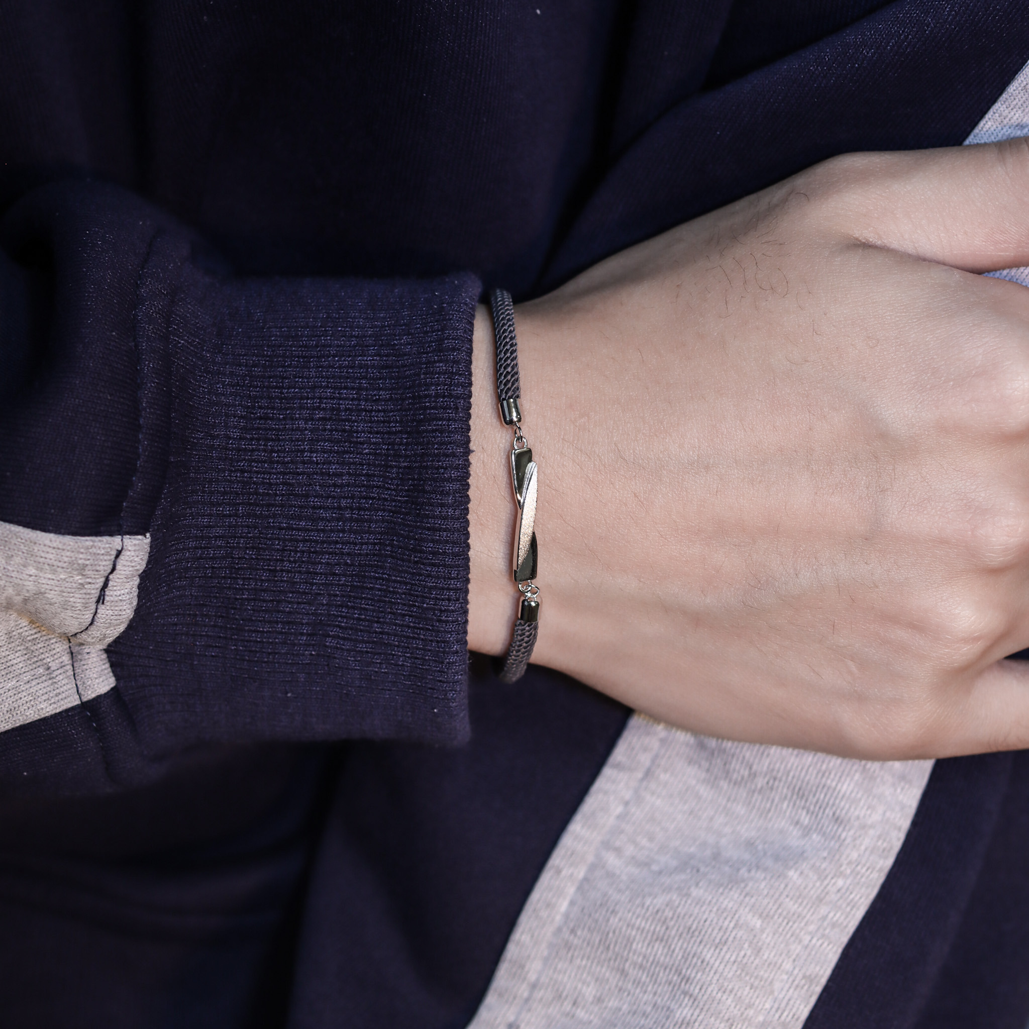 | 925純銀・白金 | 身後是銀河與你情侶手繩 （男款 /女款） | BR1277 |