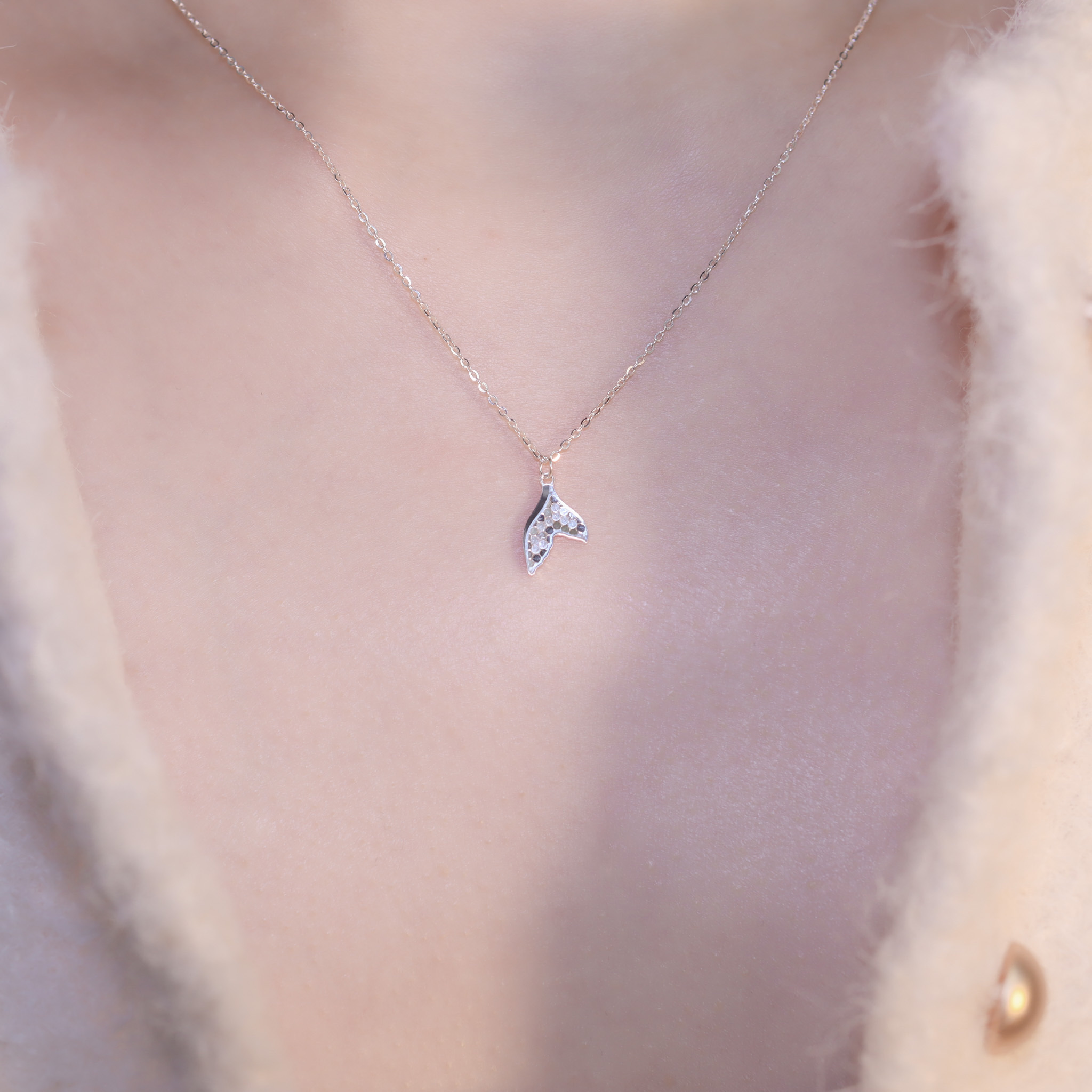 | 925純銀・厚鍍白金 | 保持相愛的勇氣情侶項鍊 (男款/女款) | NE1321 |