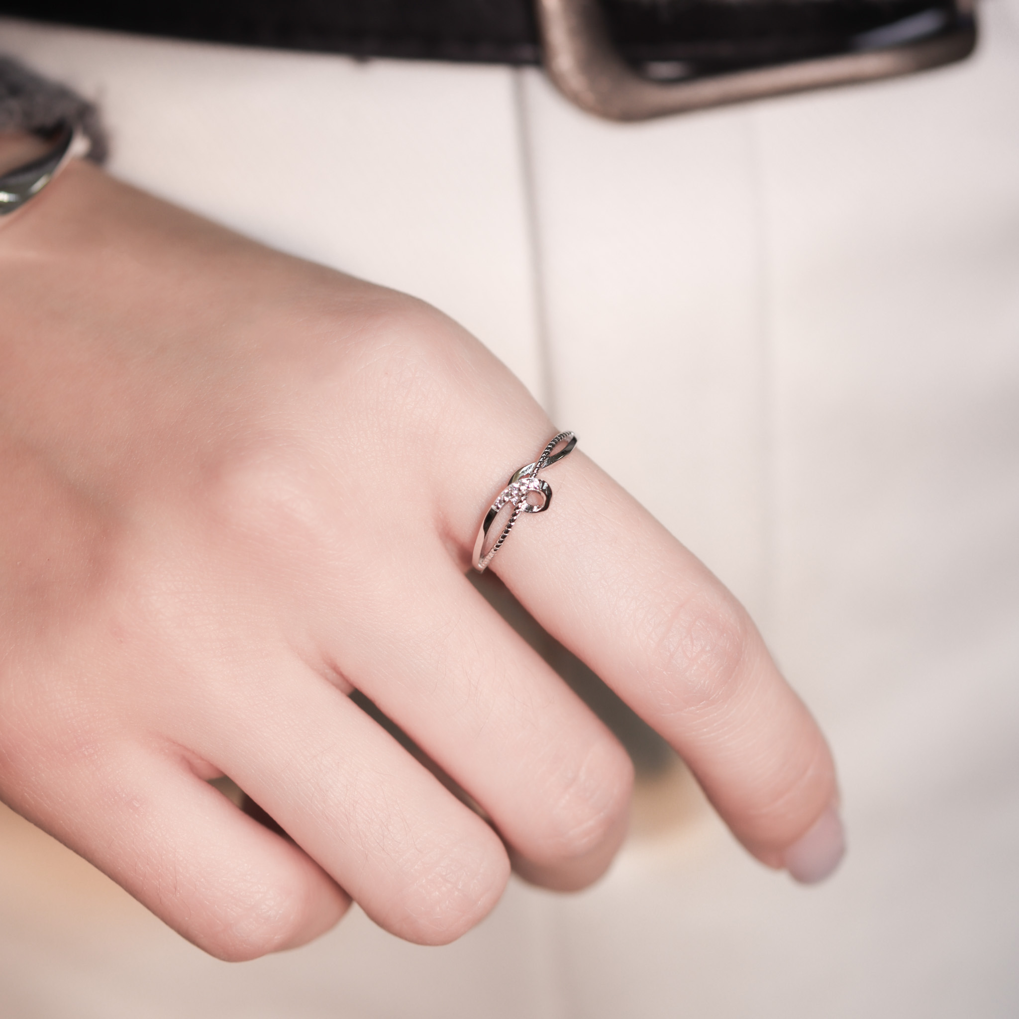 | 925純銀・ 白金  | 記得愛自己戒指 | RI0802 |