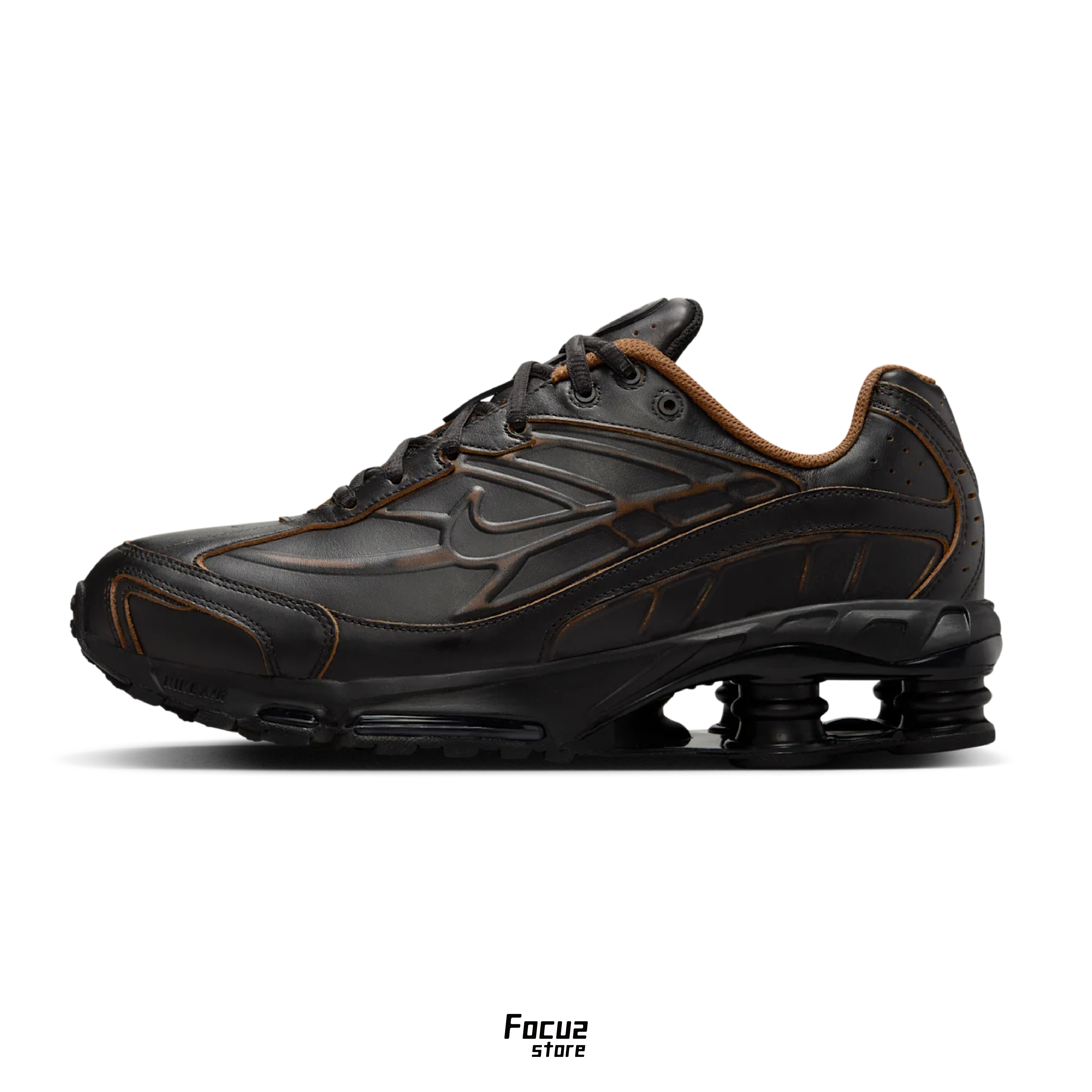 【Focus Store】預購 Nike Shox Ride 2 Premium "Black Light British Tan" 皮革 黑棕色 HV4447-010