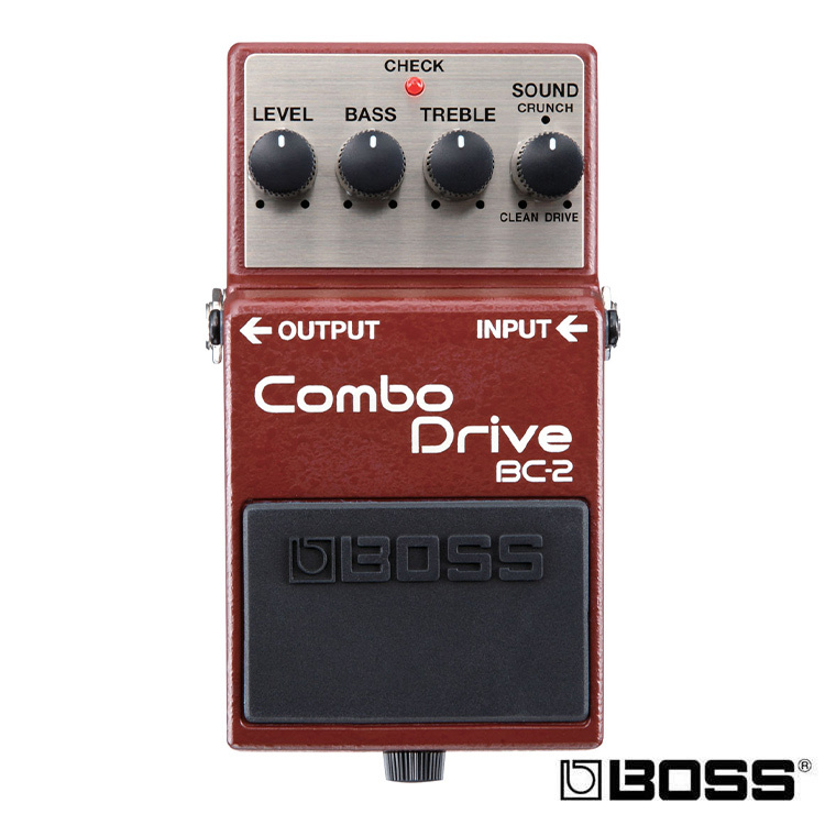 BOSS BC-2 Combo Drive 電吉他單顆效果器