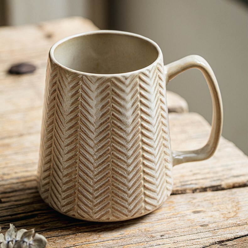 《5600》復古浮雕大肚杯760ml