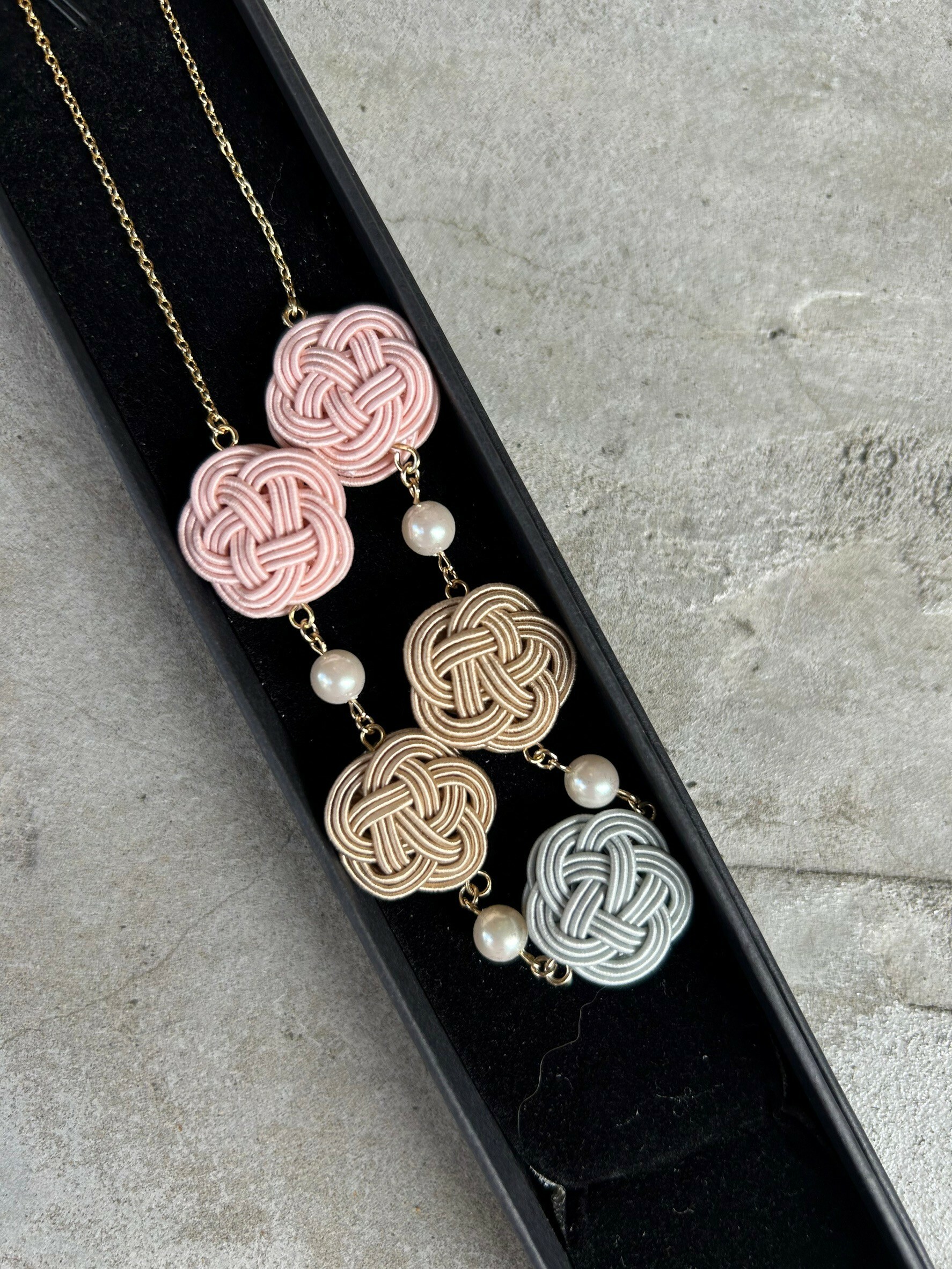 [TUMUGI] 水引梅結項鍊