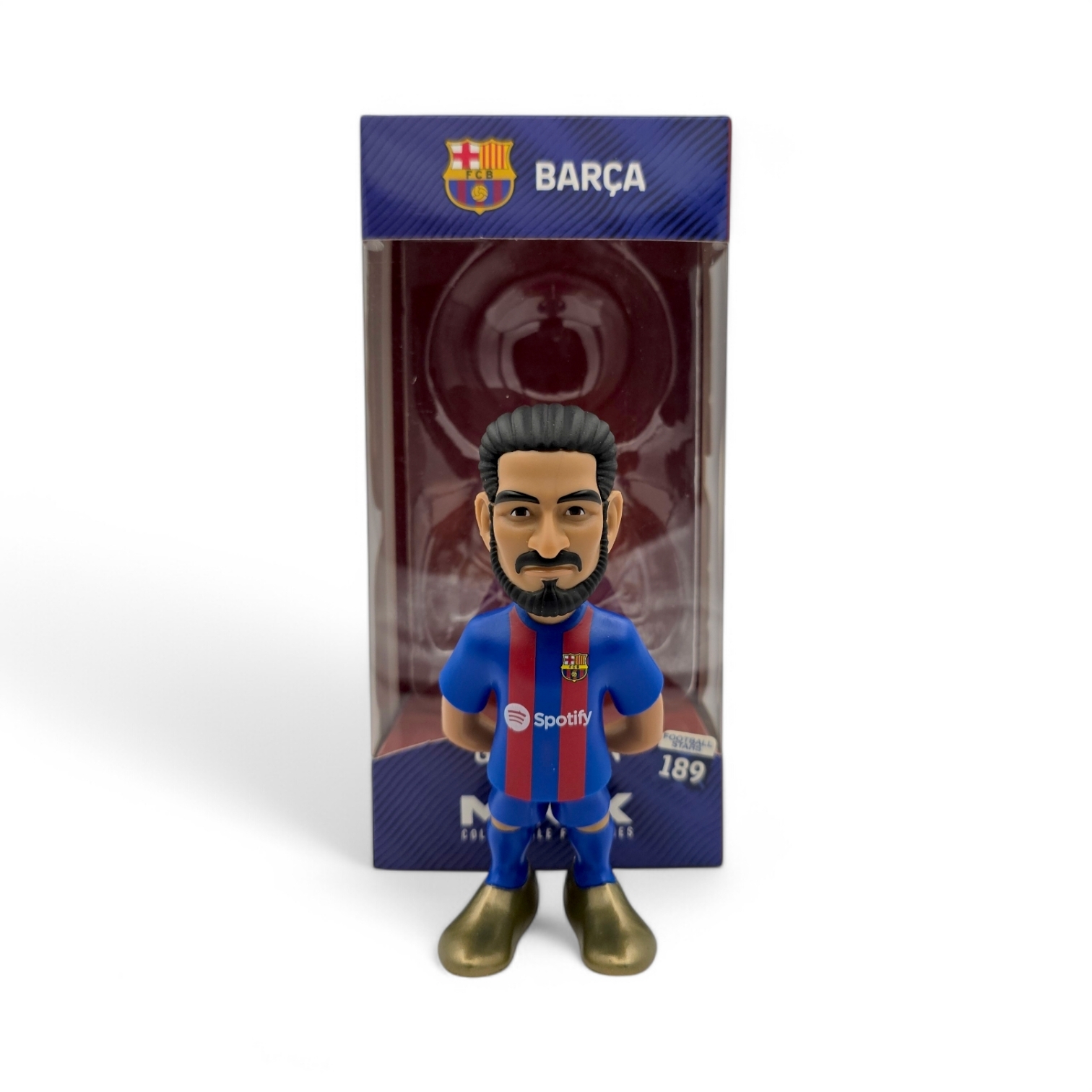 巴塞隆拿MINIX 12cm根杜簡GUNDOGAN公仔