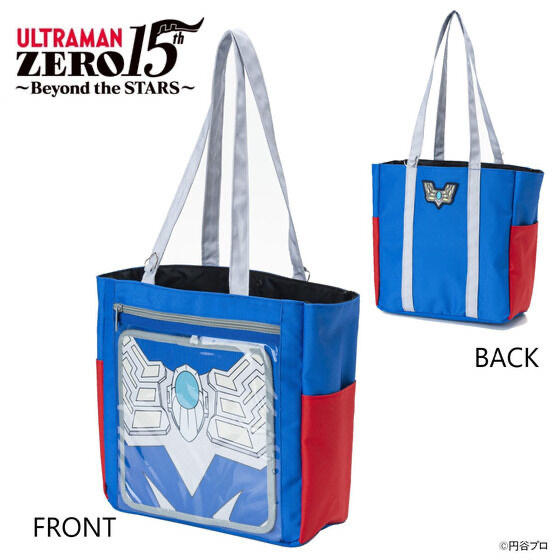 225106 Pbandai 預訂 2025/4月 ウルトラマンゼロ　クリアポケット付きバッグ⚠️⚠️唔包襟章‼️‼️