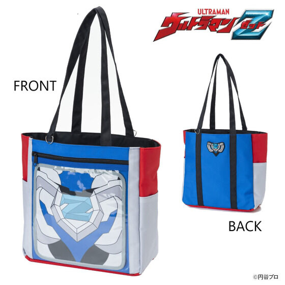 225133 Pbandai 預訂 2025/4月 ウルトラマンZ　クリアポケット付きバッグ