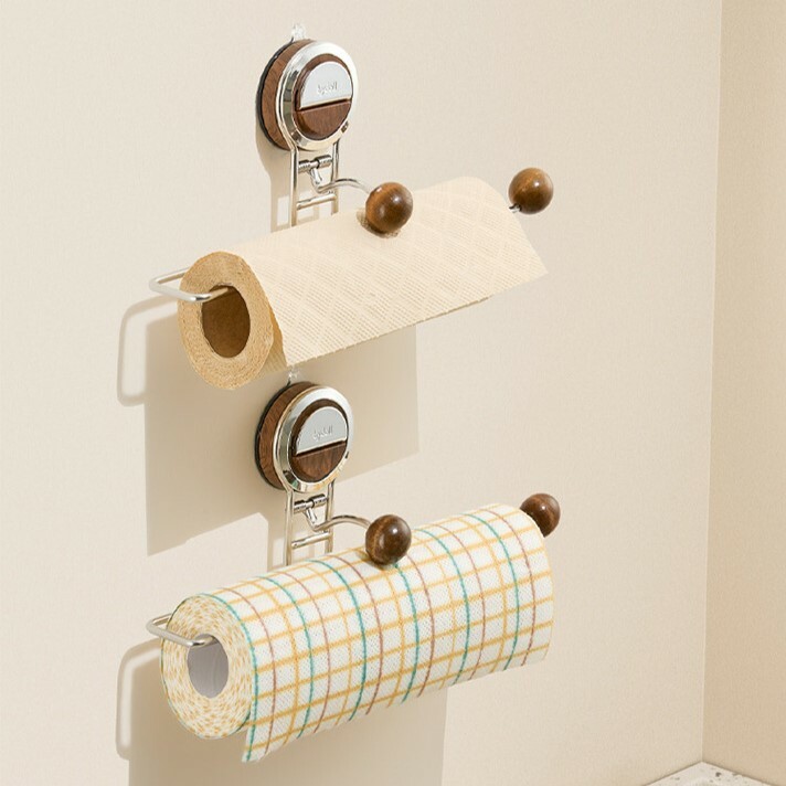 《5604》吸盤廚房紙巾架(免打孔)