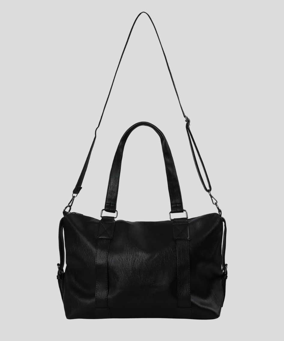 韓國MUCENT Prime Wrinkle Leather Tote Bag