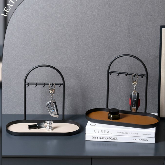 《5606》皮革鐵藝鑰匙收納架