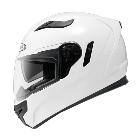 ZEUS ZS-813 白 素色 全罩帽款 內墨片