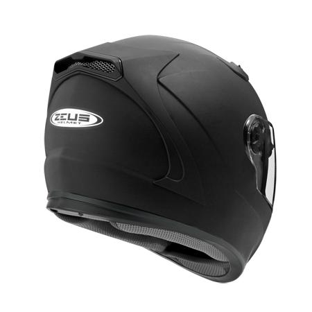 ZEUS ZS-813 消光黑 素色 全罩帽款 內墨片