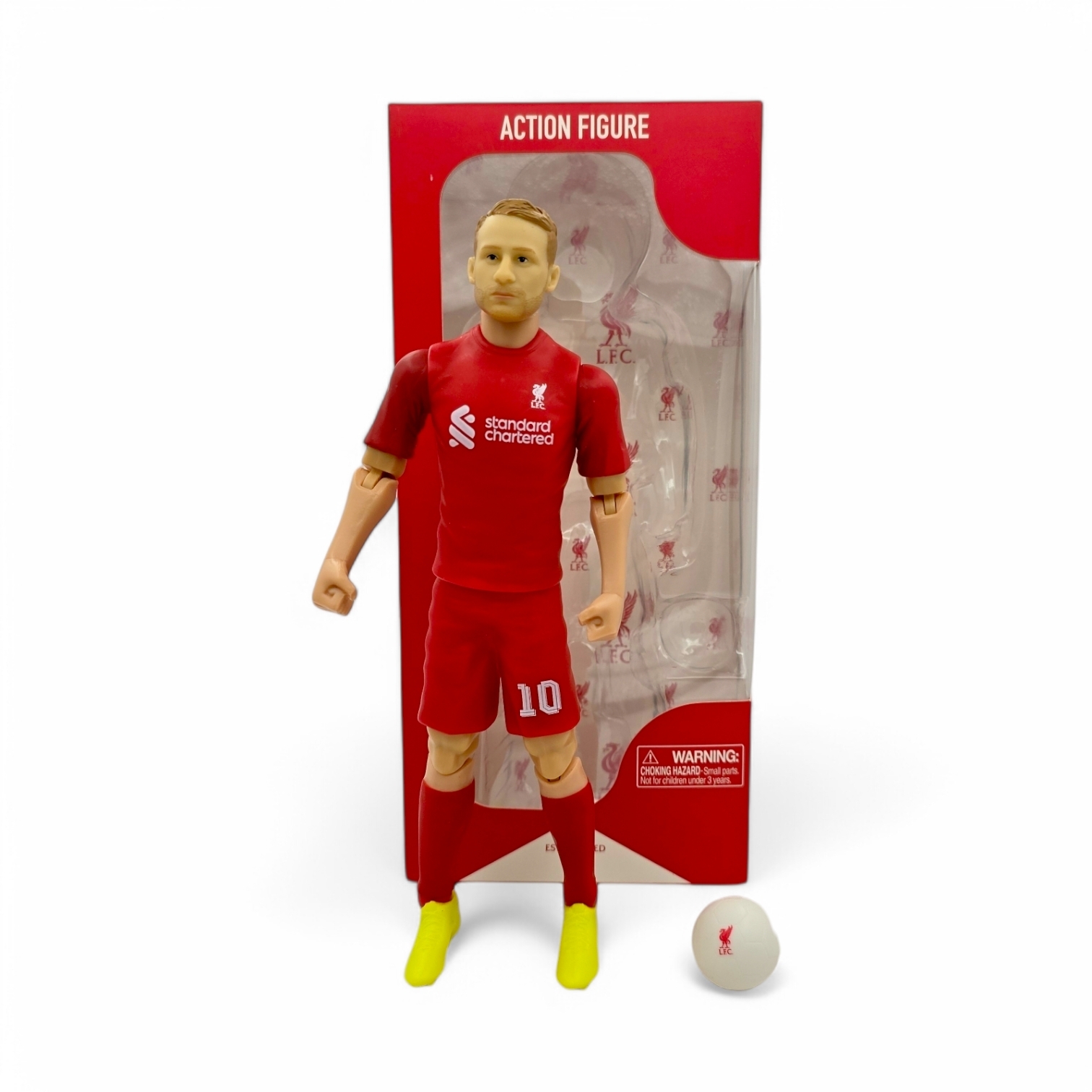 利物浦20cm主場麥亞里士打MAC ALLISTER可動公仔