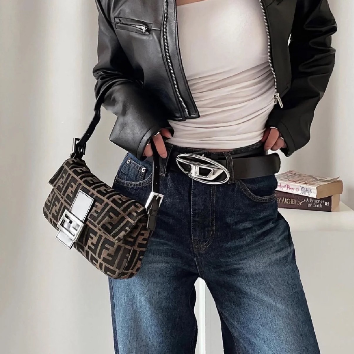 DIESEL 皮帶 經典款