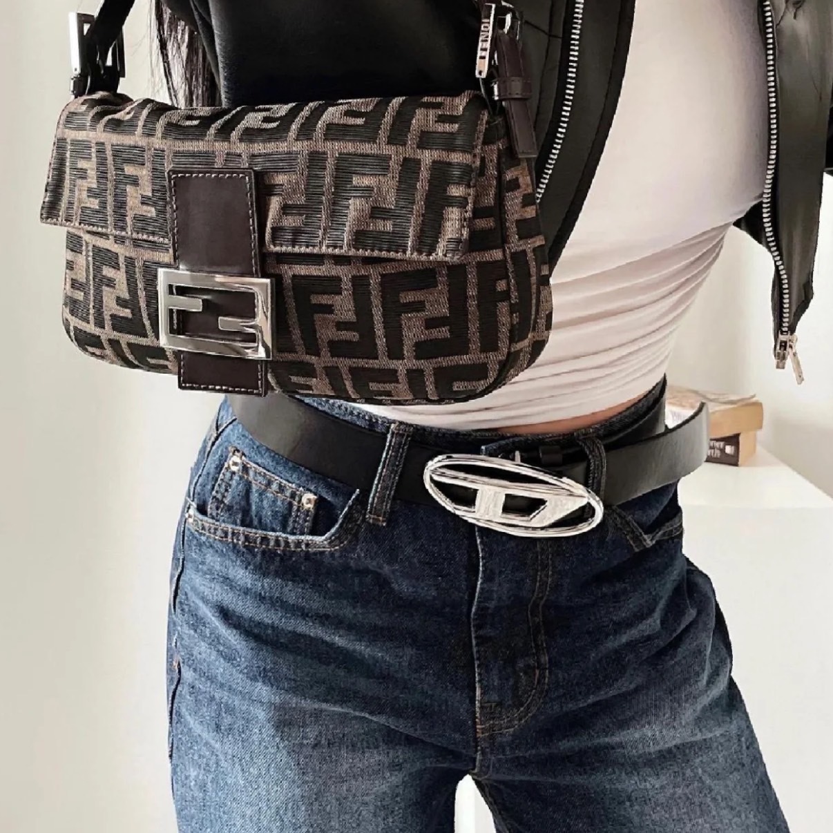 DIESEL 皮帶 經典款