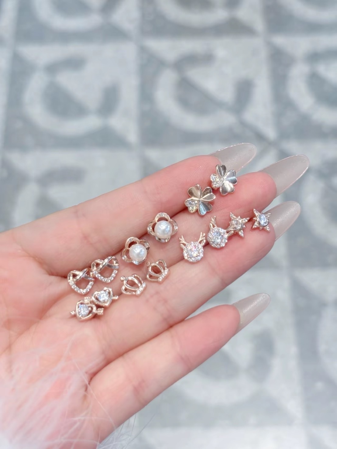 老鳳祥 耳環禮盒 情人節限定 S925銀