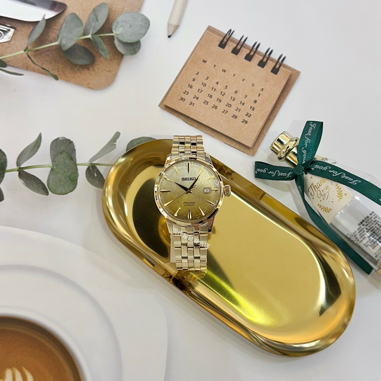 【SEIKO 精工】Presage 金色啤酒雞尾酒 4R35-01T0Q 40.5mm 現代鐘錶