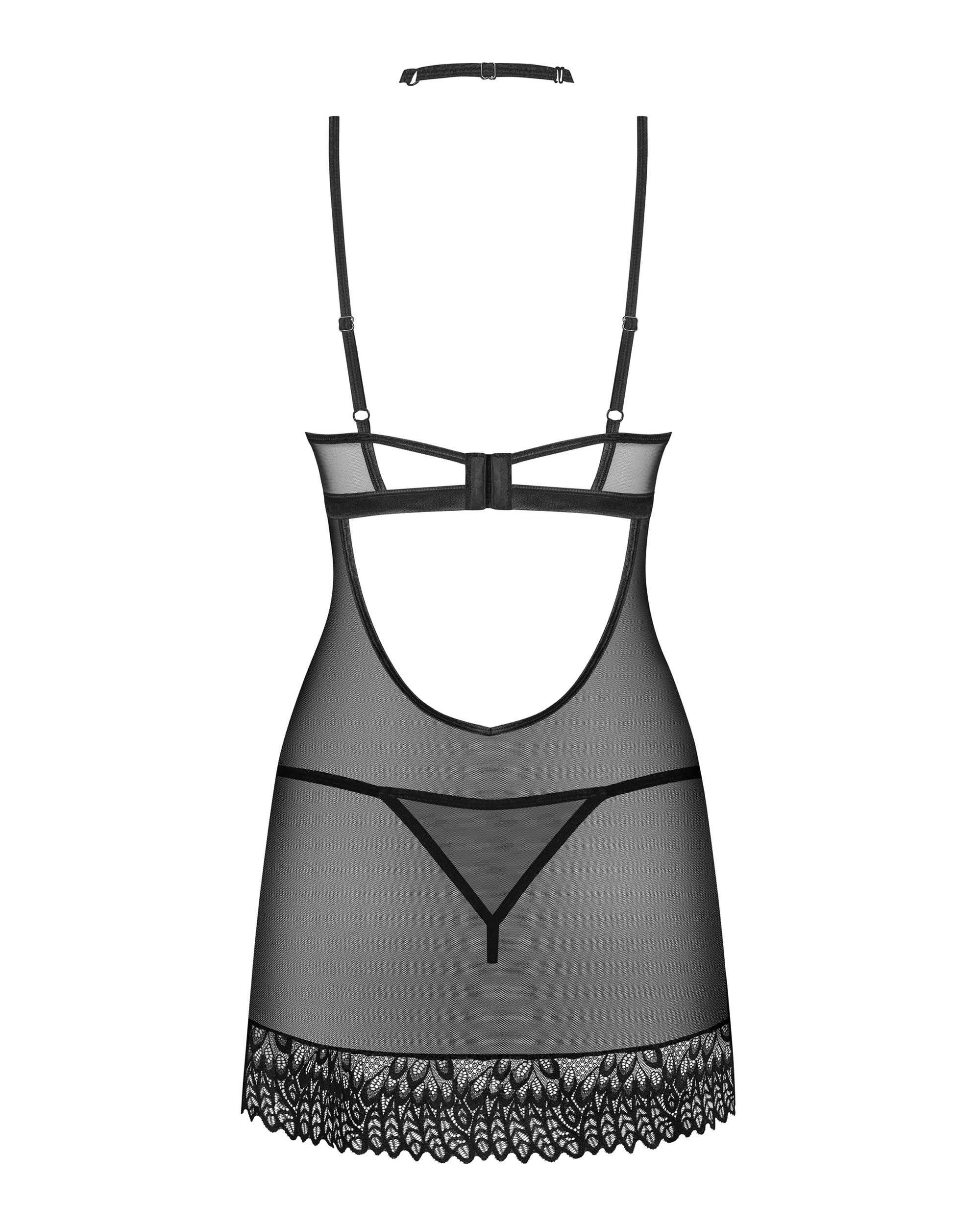 Obsessive - Donarella chemise & thong - XS/S/M/L/XL/XXL