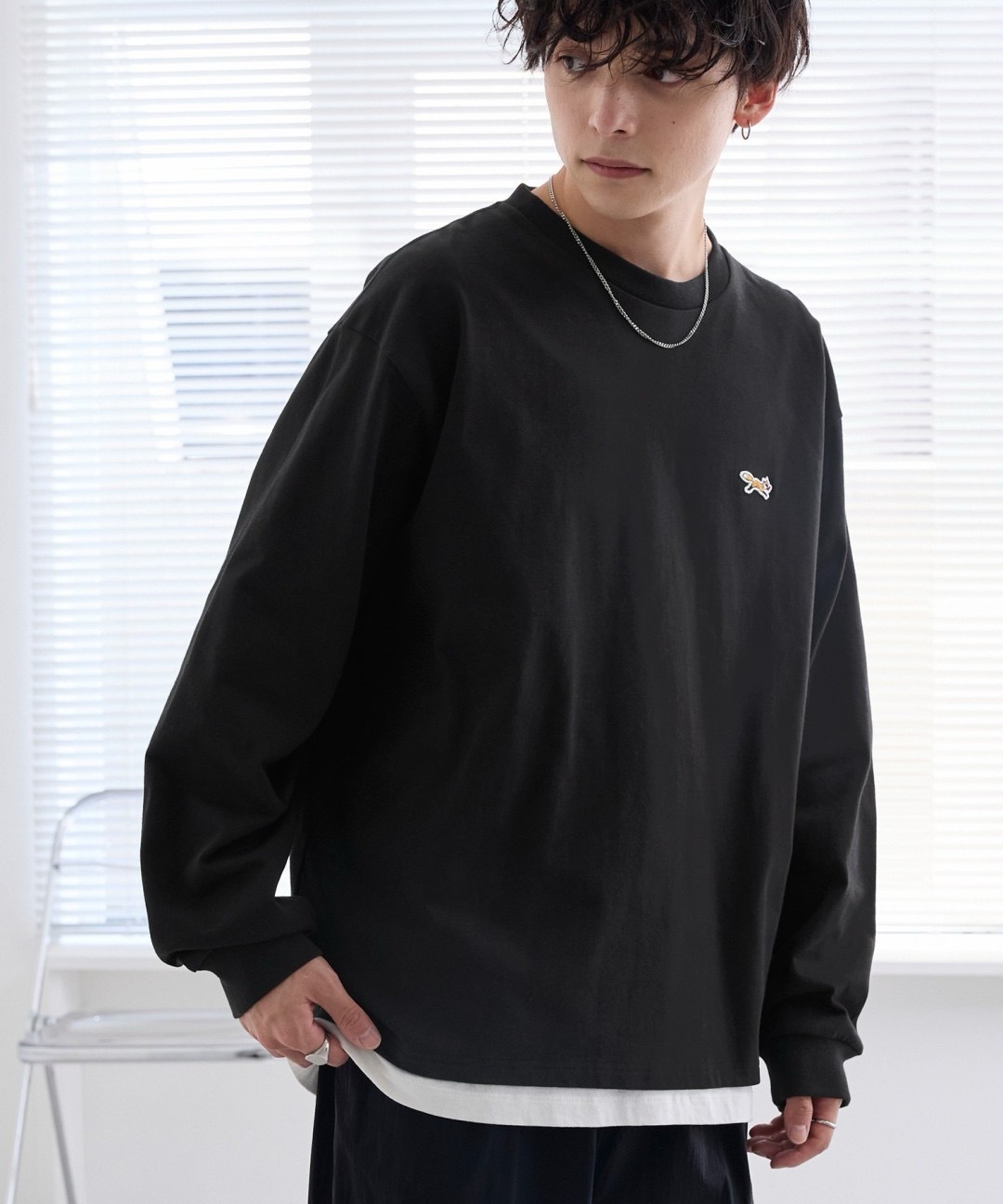 🇯🇵 PENNEYS 小狐狸布標中厚磅長Tee |日本限定|