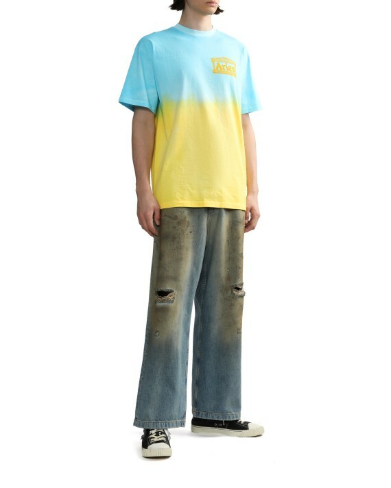 【Focus Store】預購 ARIES Desert trip dip-dye tee "Blue" 藍色 短T