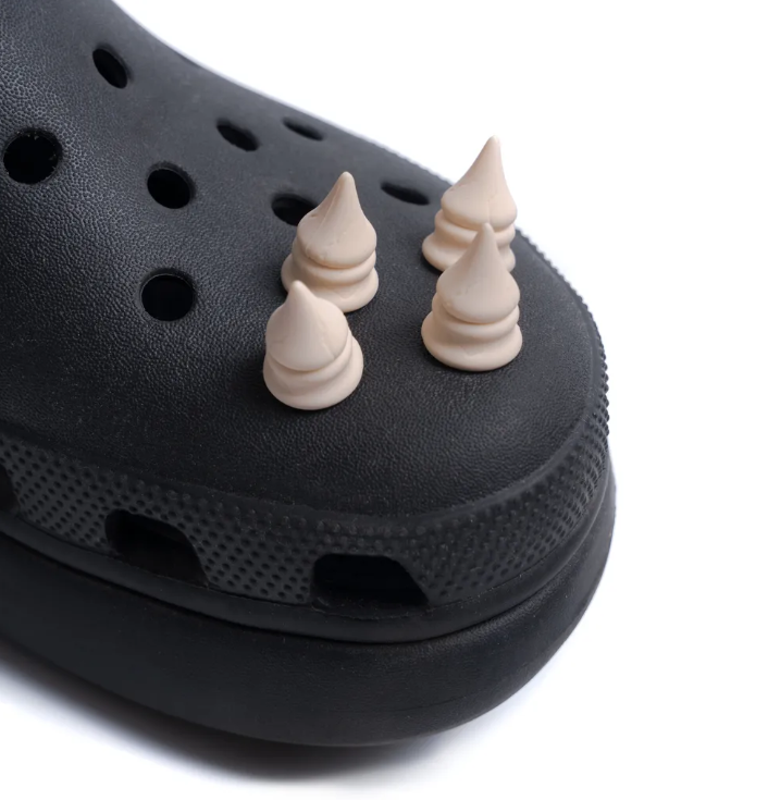 HAKKEI 暴龍骨釘鞋扣 Crocs適用 (一組四入)