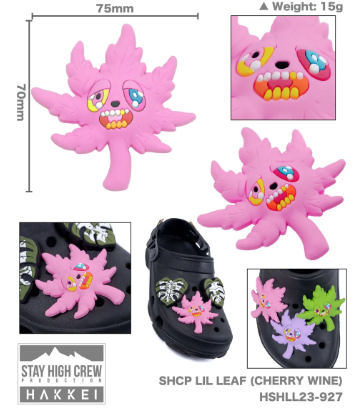 HAKKEI SHCP高度小葉子鞋扣 -  Crocs適用