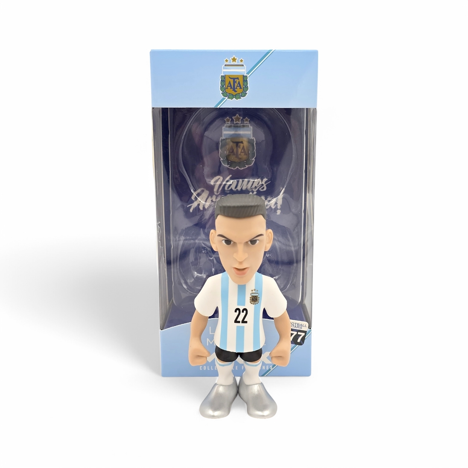 阿根廷MINIX 12cm拿達路.馬天尼斯LAUTARO公仔