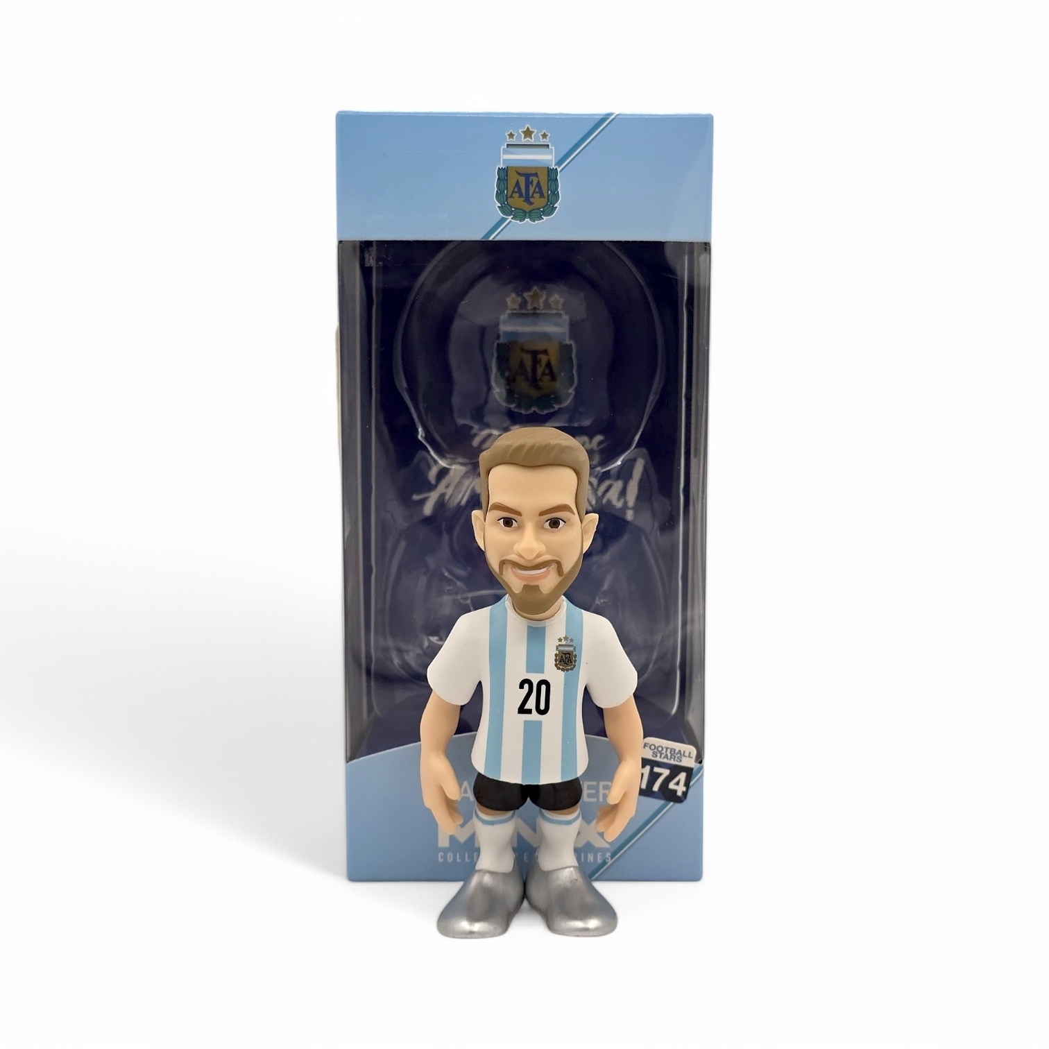 阿根廷MINIX 12cm麥亞里士打MAC ALLISTER公仔