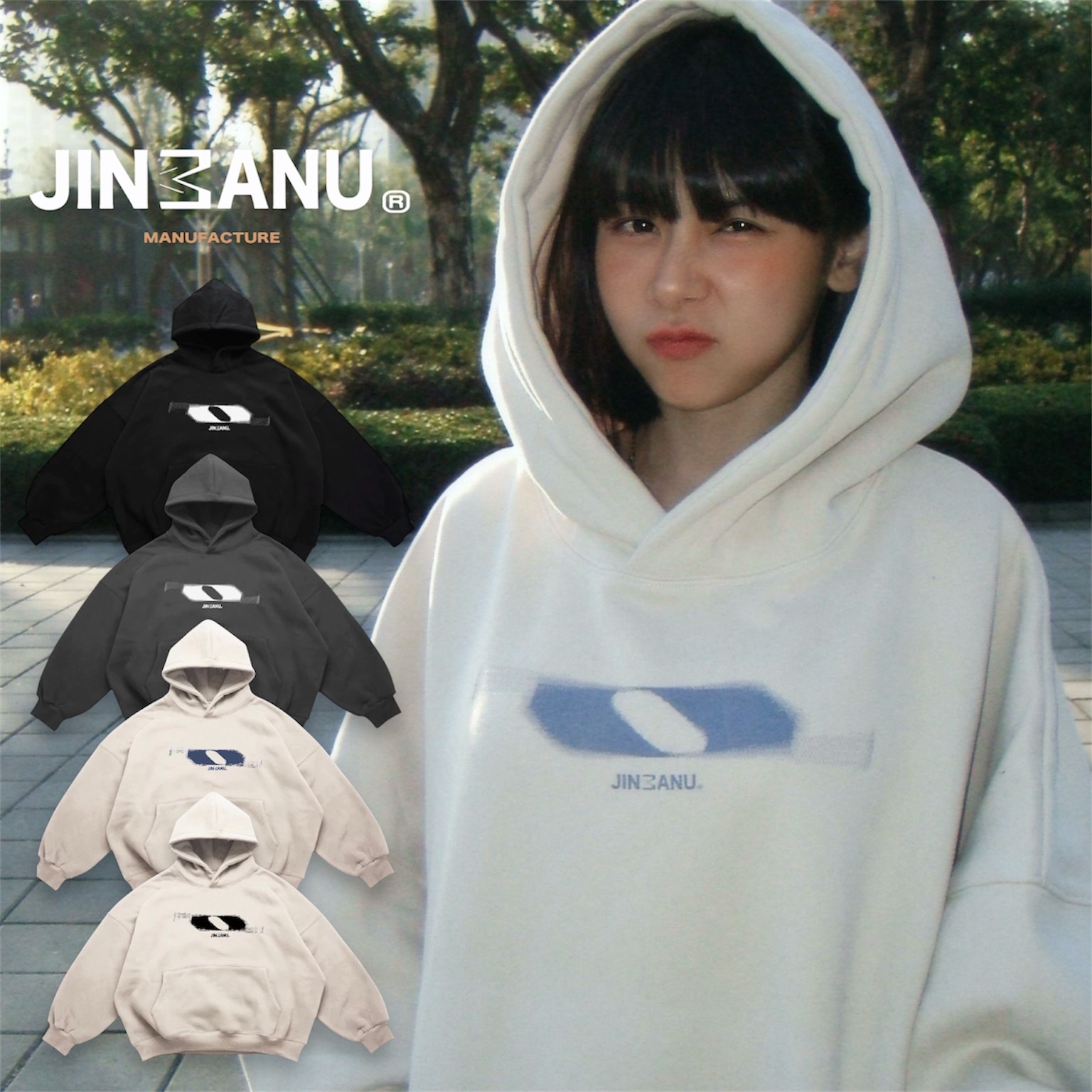 JINMANU  元宇宙 Metaverse 印花 LOGO帽TEE