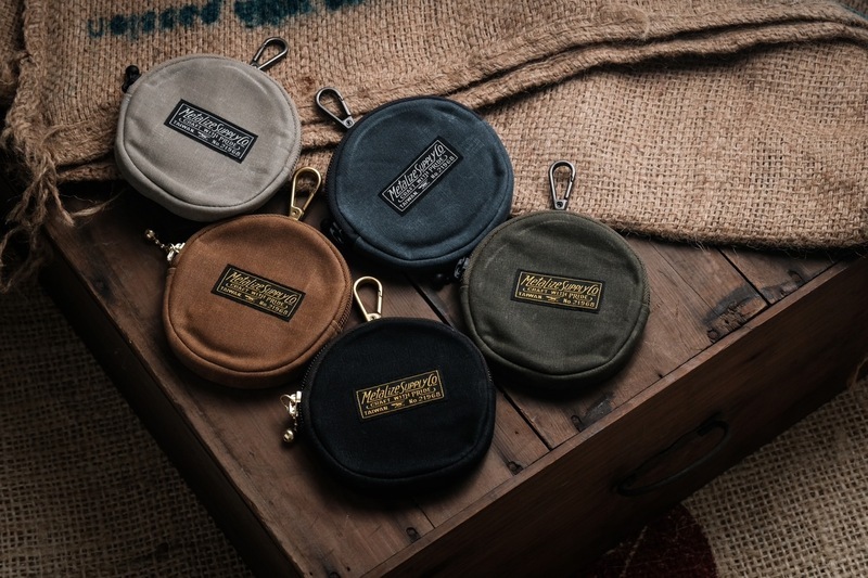 【METALIZE】復古上蠟帆布小圓小物包