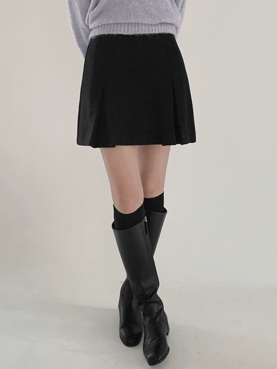 預訂｜SLOWAND #SLOWMADE Winter Wool Skirt (2 Color)