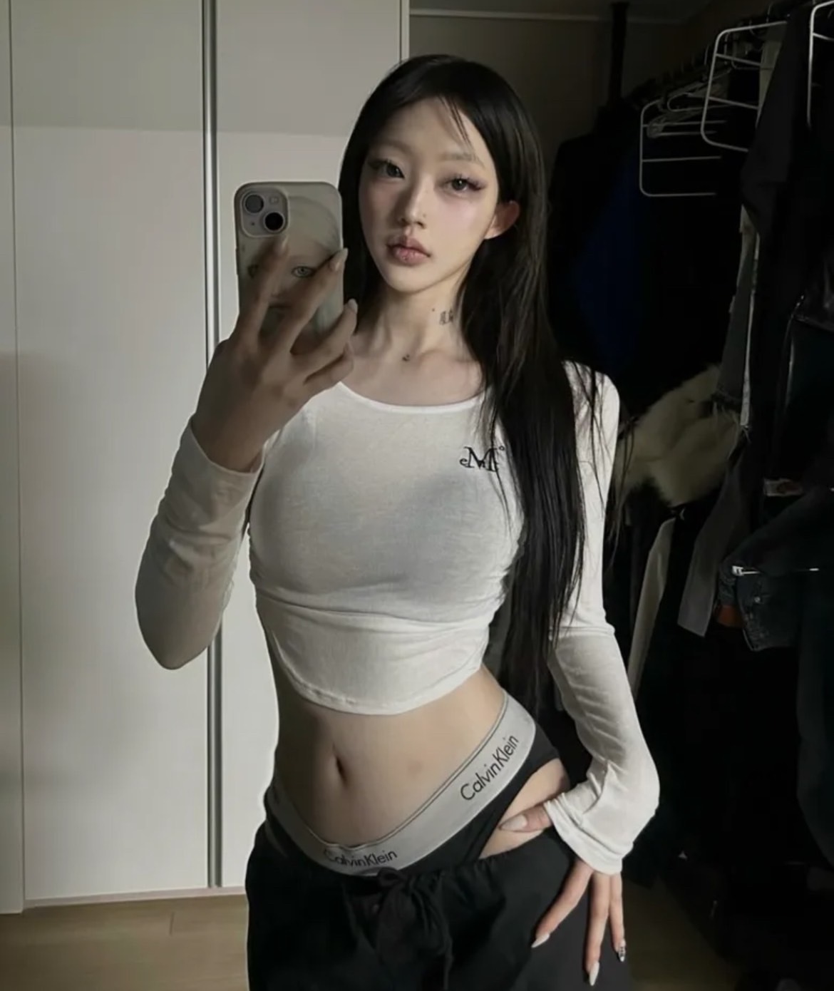 🇰🇷𝐌𝐮𝐜𝐞𝐧𝐭 透視貼身上衣